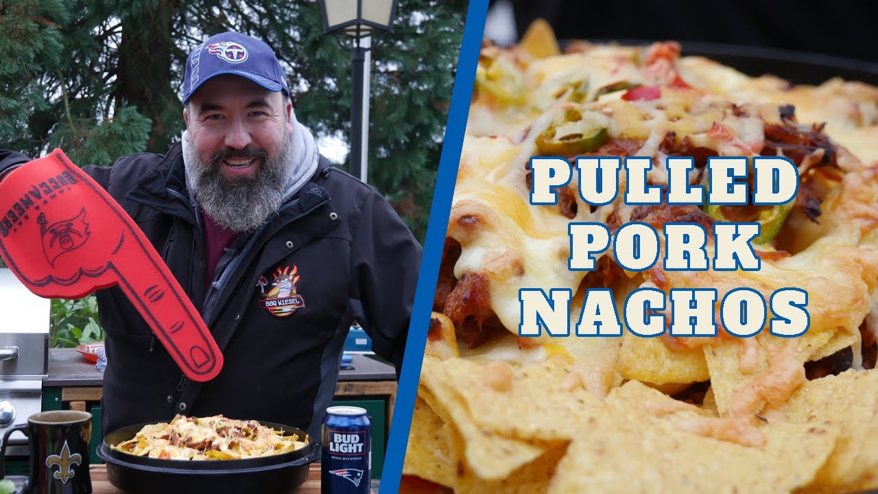 PULLED PORK NACHOS - Der perfekte BBQ Snack!