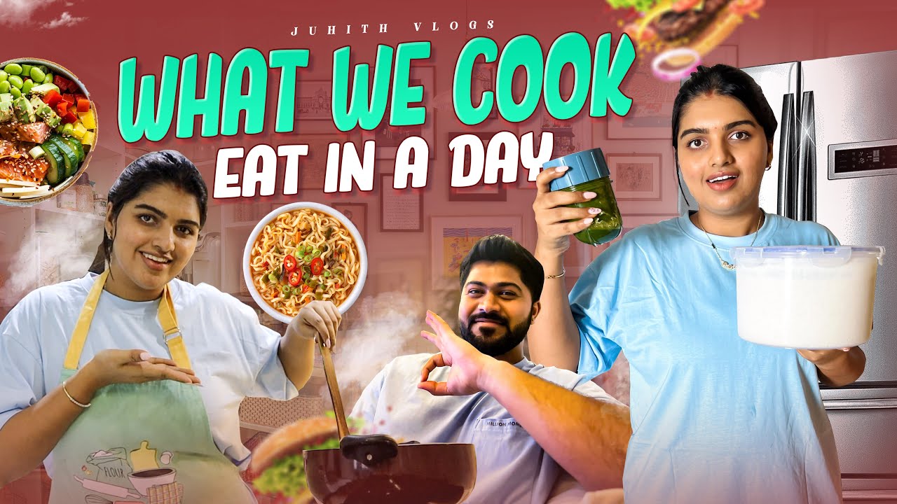 |What I Cook 🥘& Eat in a Day Vlog*COUPLE EDITION*💕| నేను చేసే Healthy & Easy వంటలు😋|