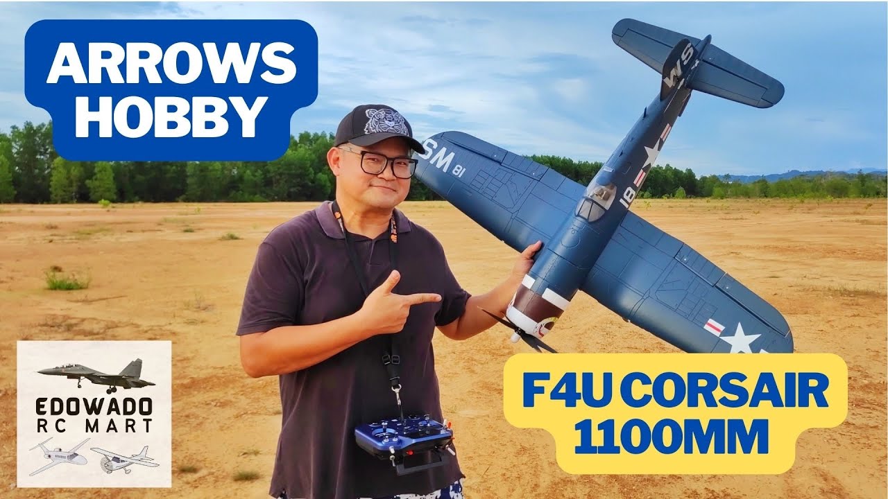 FLIGHT: ARROWS F4U CORSAIR 1100mm 蓝箭二战战机