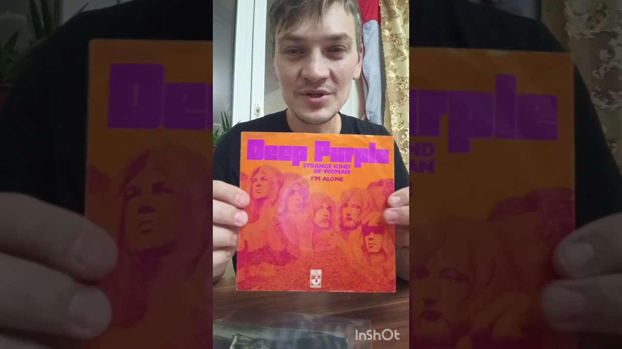 Моя коллекция Deep purple синглов семидюймовки