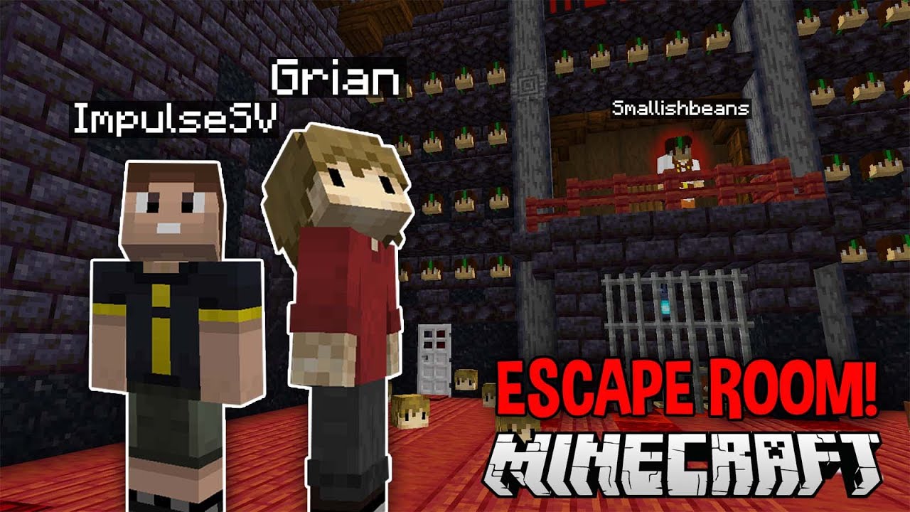 I Made a Weird Escape Room for Grian & Impulse!