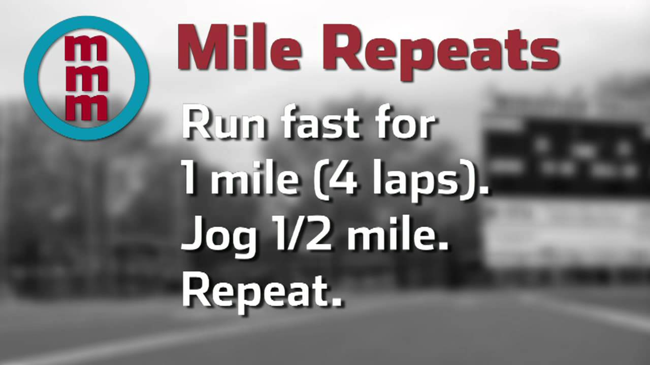 Mile Repeats - Track Workouts - Runner's World