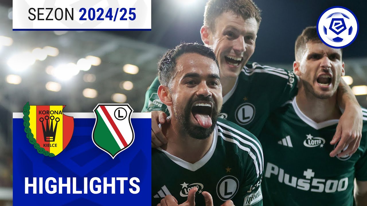 Korona - Legia | SKRÓT | Ekstraklasa 2024/25 | 2. kolejka