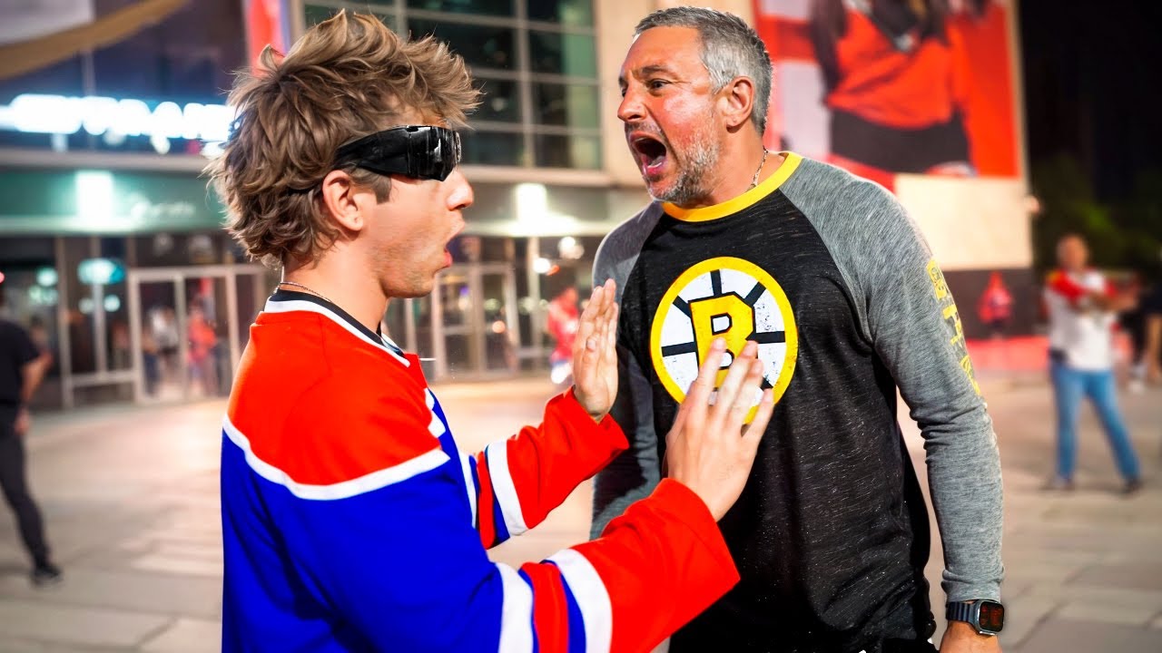 Oilers Fan Trolls Florida Panthers! (NHL Finals)