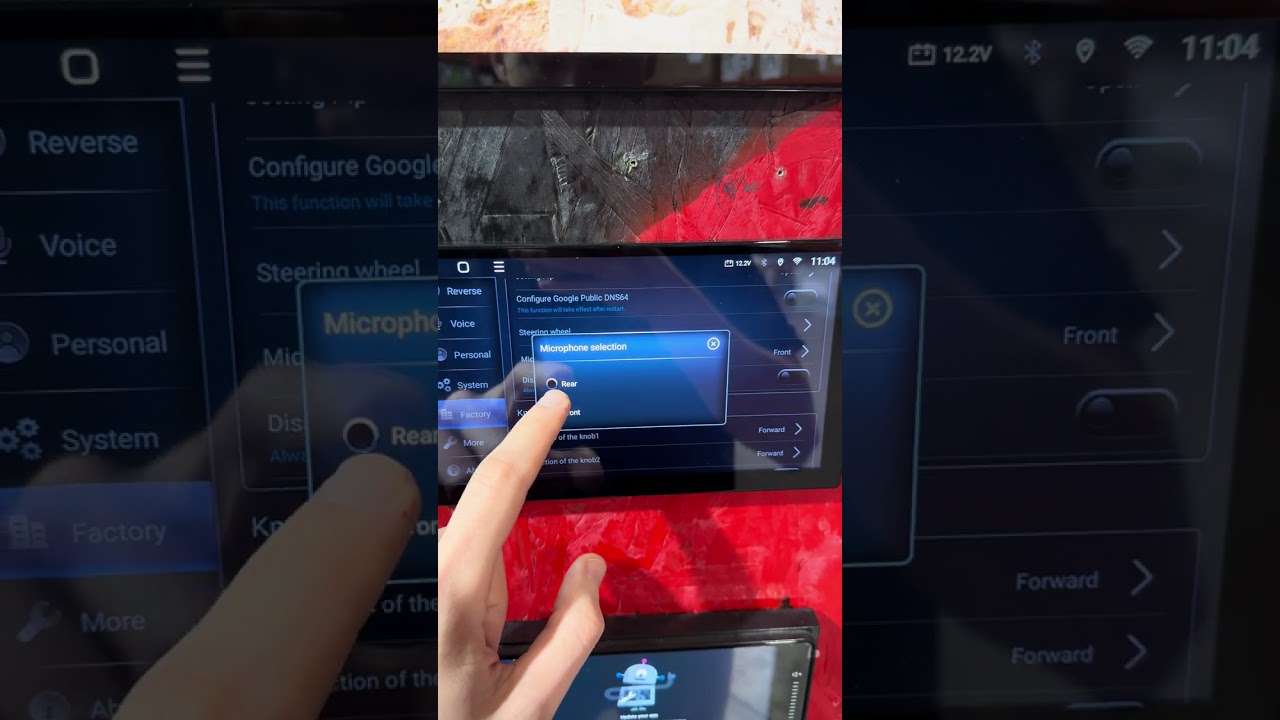 Как исправить настройки микрофона на обычной автомобильной магнитоле Radio King на Android | Прос...