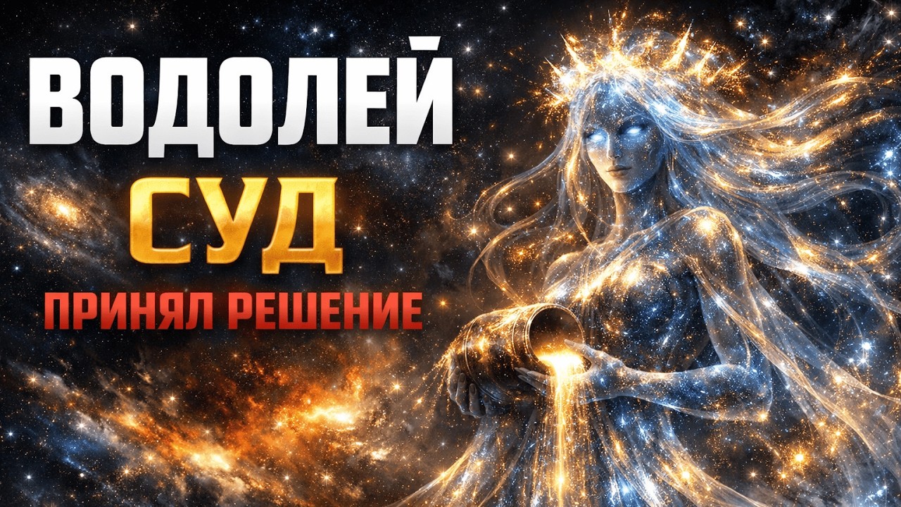♒ ВОДОЛЕЙ: ЧЕРНАЯ ПОЛОСА СМЕНИЛАСЬ НА ЗОЛОТУЮ! Суд Вселенной вынес решение. Новость для Водолея