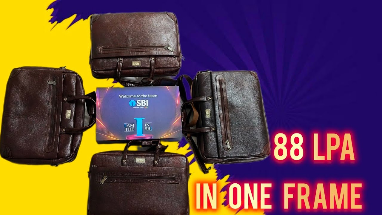 Unboxing SBI PO Kit 🎉