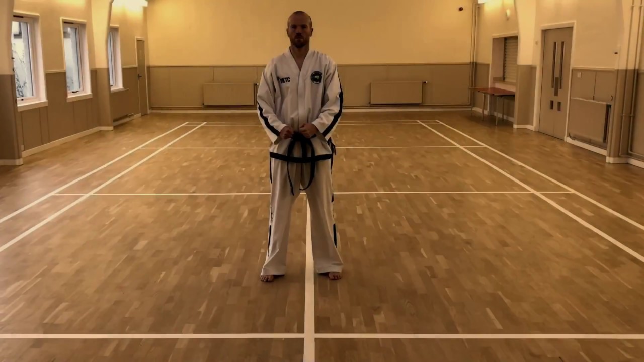 Chon Ji Tul | Front & Rear View | ITF Taekwondo  Pattern | Mark Harkess | UKTC