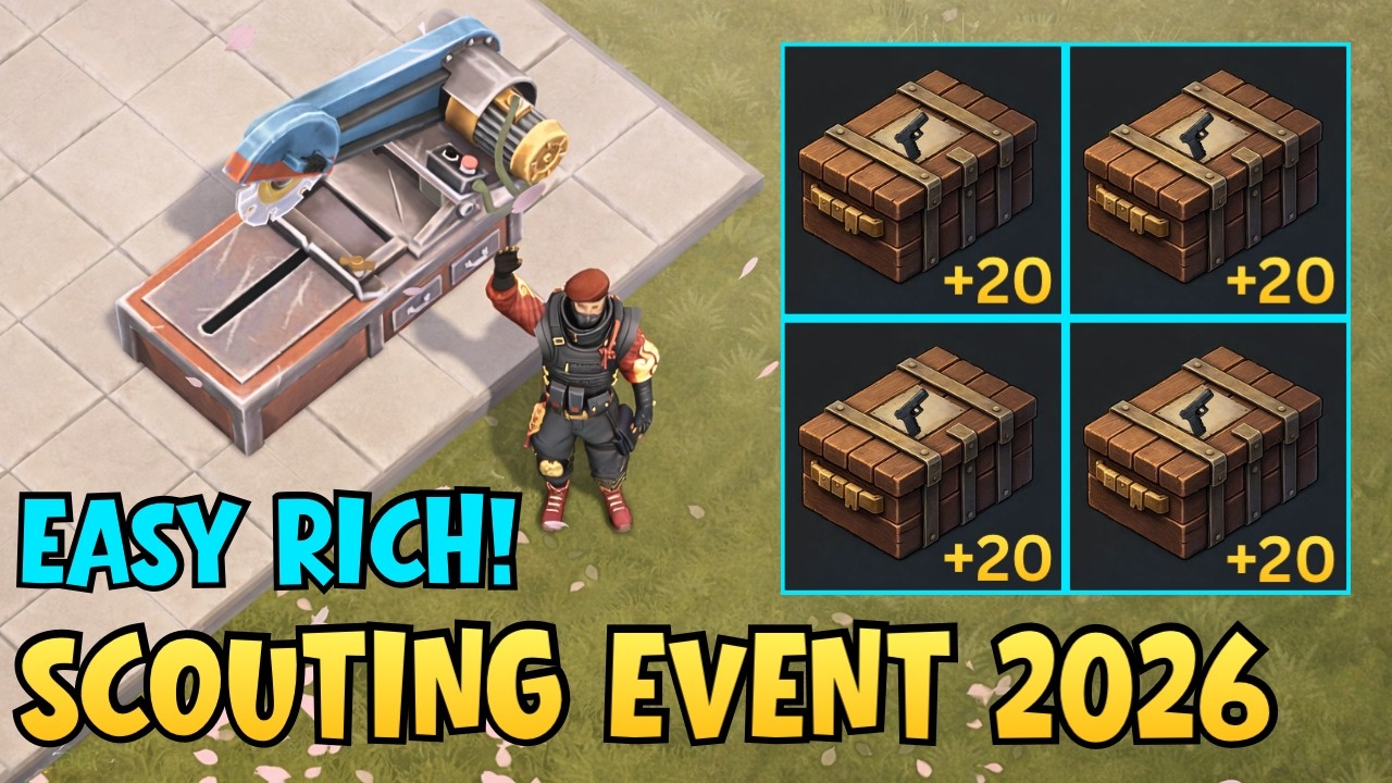 Fastest Way To Get Rich In SCOUTING EVENT 2026 | Last Day On Earth: Survival | Beginners | LDOE