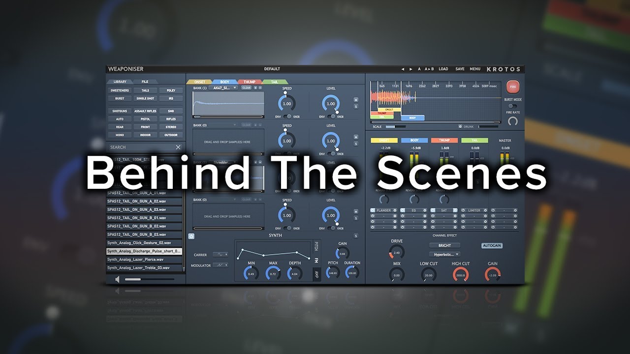 Weaponiser - Behind The Scenes