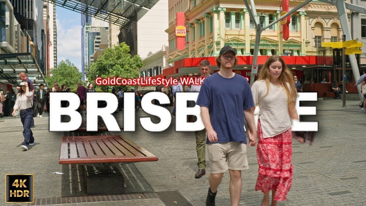 [4K HDR] Exploring Brisbane CBD, Australia | Tuesday Afternoon Walk | March 2026