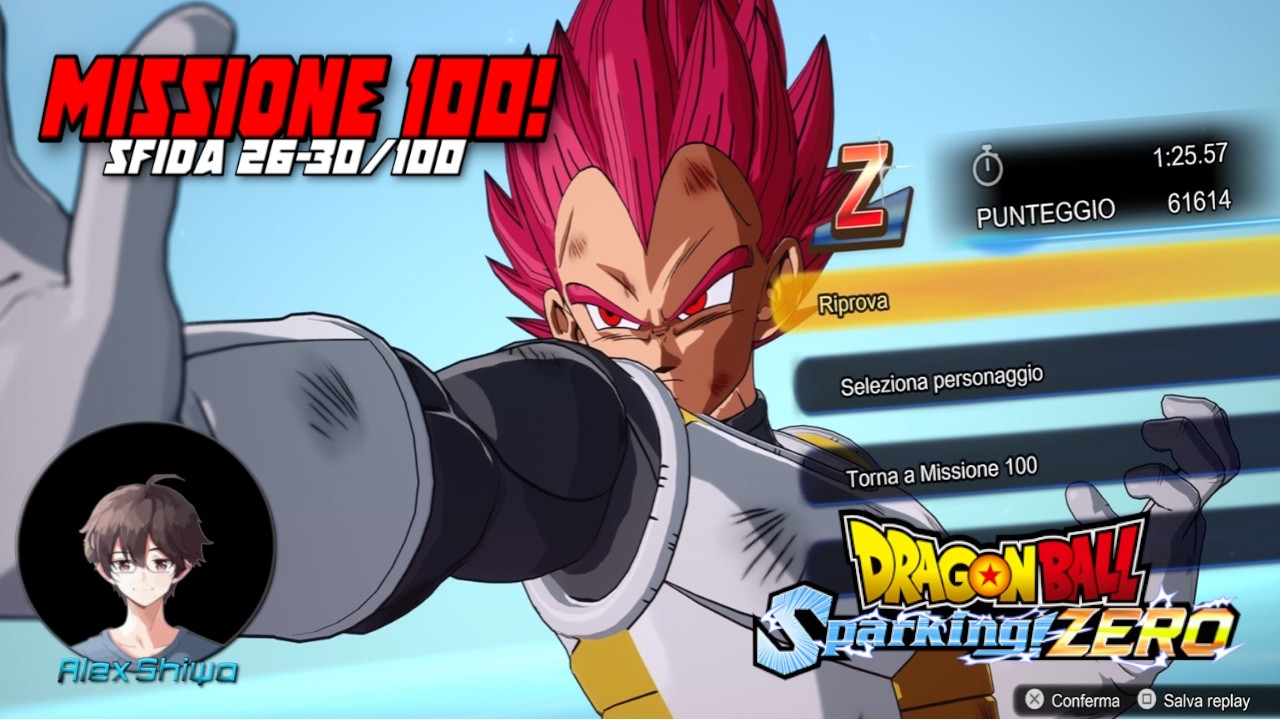 Dragon Ball: Sparking! Zero - Missione 100 (Grado Z) - Sfida 26-30/100