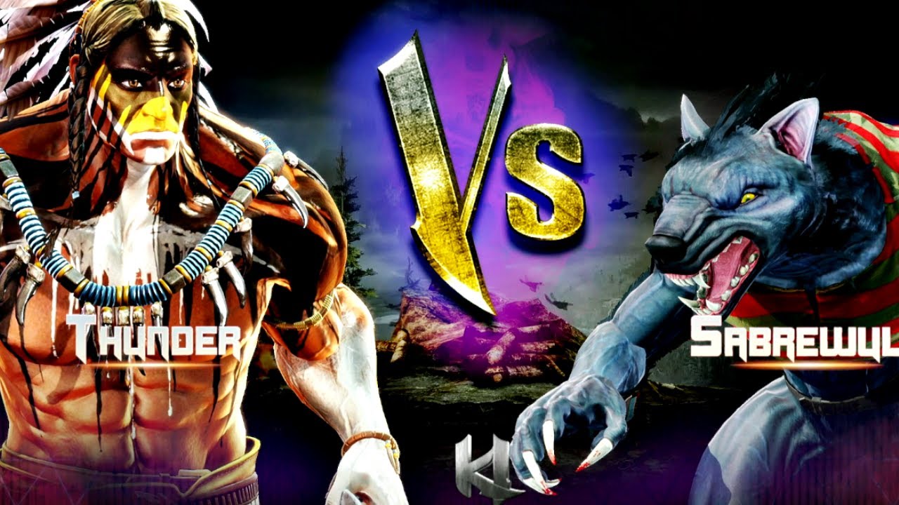 Thunder Vs Sabrewulf #killerinstinct  Fighting GAMEPLAY 148