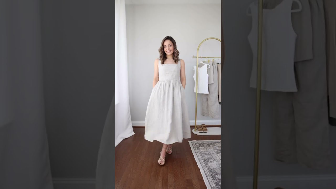 Petite-friendly linen outfits! Outfit links on my profile! #petitestyle