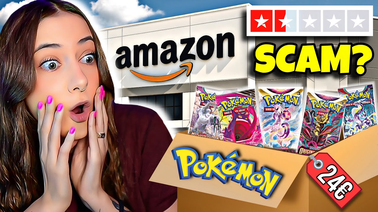 APRO LE MYSTERY BOX POKEMON DI AMAZON 😱 SONO UNA TRUFFA? 🧐