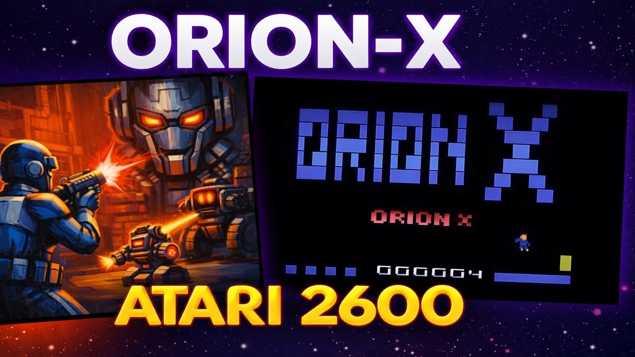 Orion-X | Самодельное ПО для Atari 2600