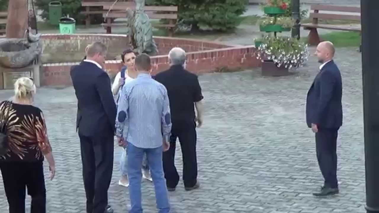 Jarosław Kaczyński w miasteczku Skórcz - Kociewie 25-08-2015 r.