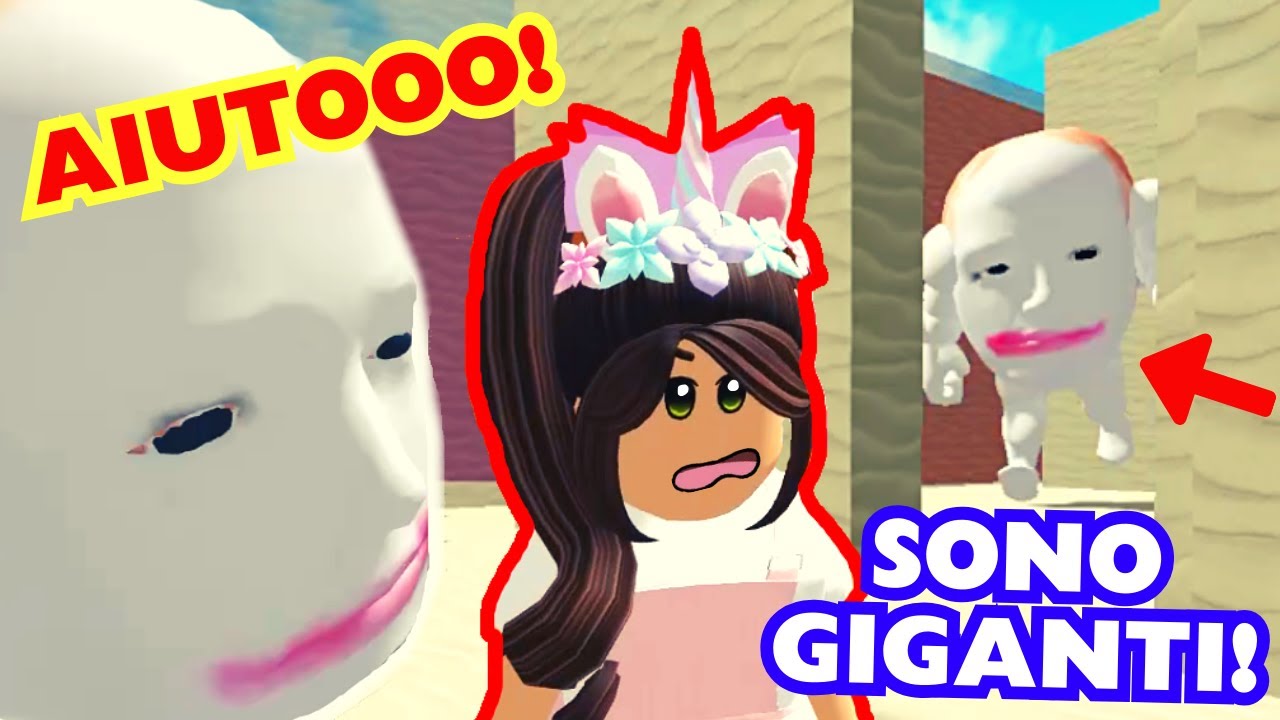 Black Unicorn manda Candy tra le TESTE GIGANTI ASSASSINE! 🗿😫 [ROBLOX]