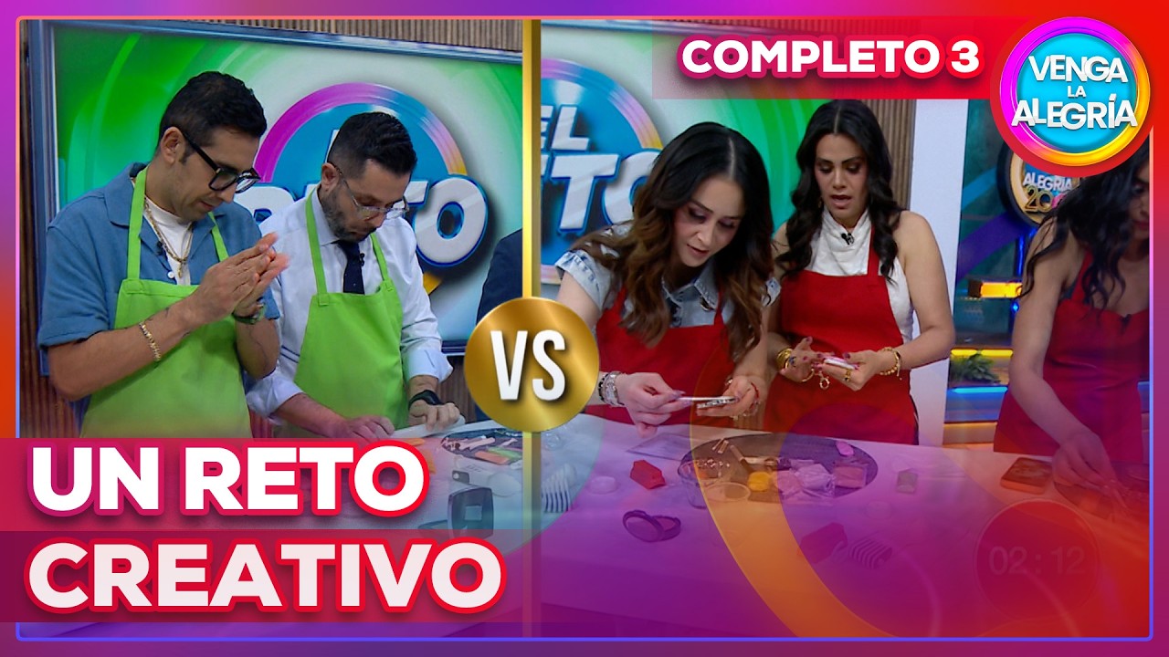 ¡Los espejos decorados nos pusieron nerviosos! ¿Quién ganó hombres o mujeres? 🪞👊🔥 | Venga la Alegría