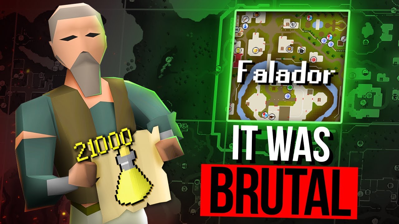 I COMPLETED the Falador chunk... and it was TERRIBLE