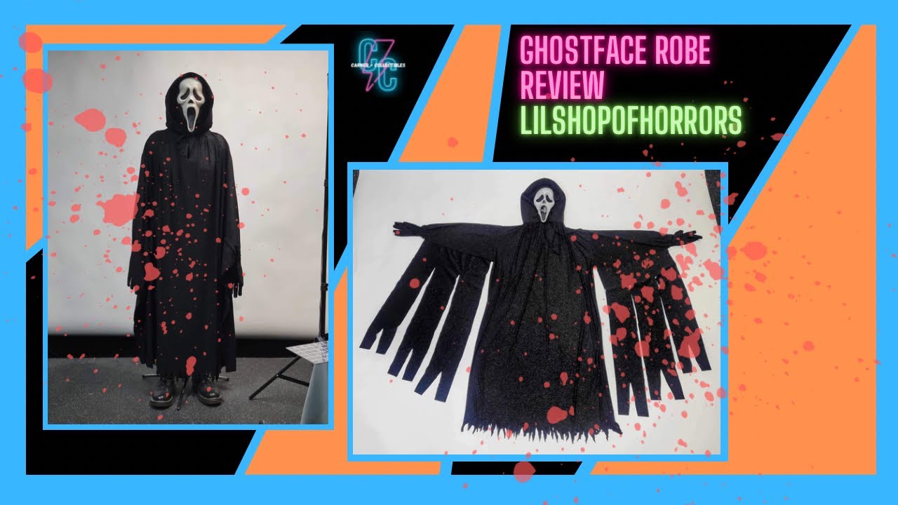 Unboxing Scream 1996 Ghostface Robe and Gen 2 Mask (LilShopofHorrors)