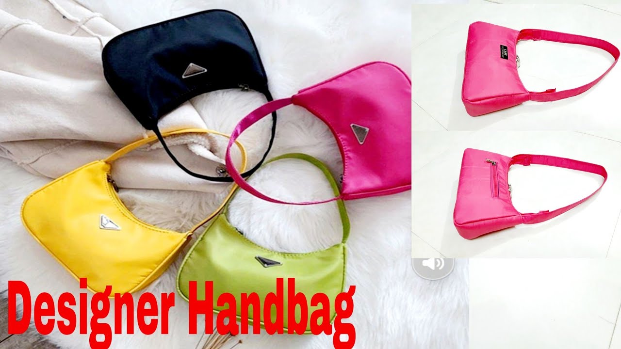 DIY: Designer Handbag No.80, Shoulder Bag Tutorial By Anamika Mishra...