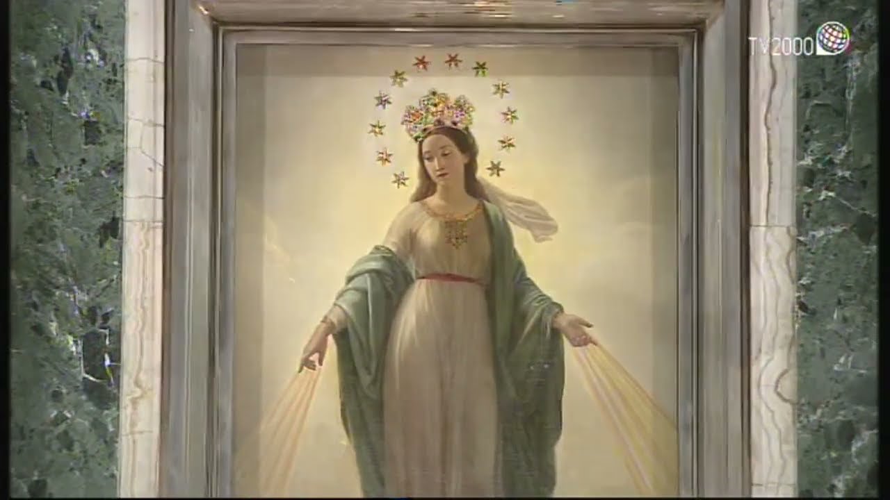 SANTO ROSARIO DALLA BASILICA SANT'ANDREA DELLE FRATTE IN ROMA DOMENICA 3 LUGLIO 2022