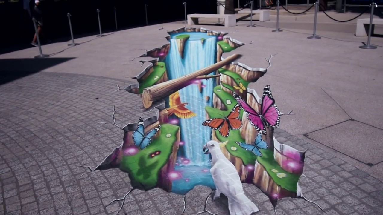 Anamorphose SWEO & NIKITA &agrave; Odysseum 2018