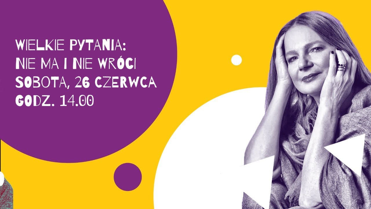 WIELKIE PYTANIA | AGATA TUSZYŃSKA | BIG BOOK FESTIVAL 2021