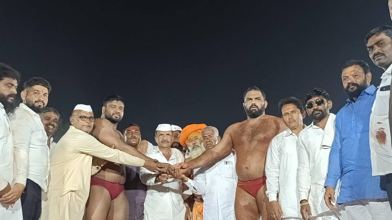 धक्कादायक निकाल प्रकाश बनकरची हार्षद सदगीर वरती हाप्ते डावावरती मात....