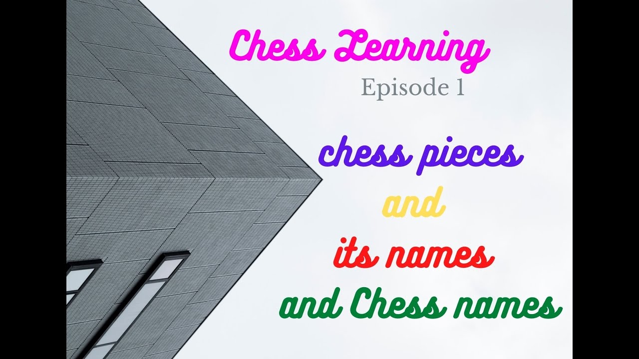 Chess Learning series || Episode 1 || Chess piece names and the points || Druva Ruchir Reddy ||