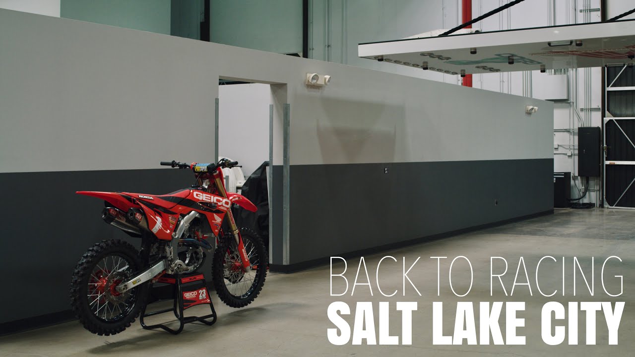 BACK TO RACING | GEICO Honda continues Supercross in Salt Lake City