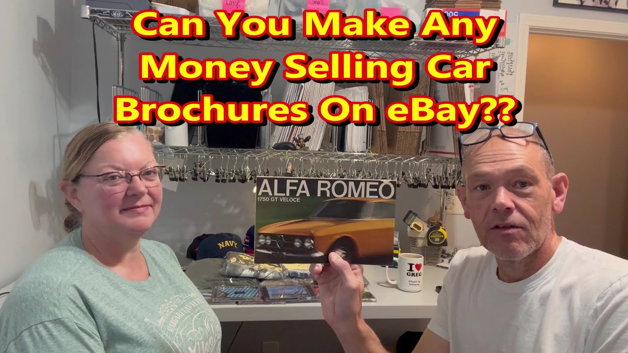 How Much Can You Make Selling Car Brochures On eBay Full Time Resellers 
