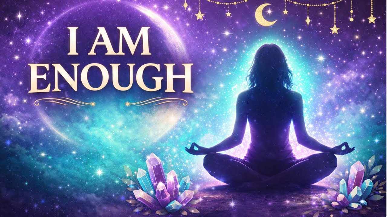 Music meditation with nature energy sounds: I am Enough