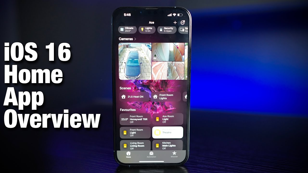 iOS 16 - First look at the new Home App