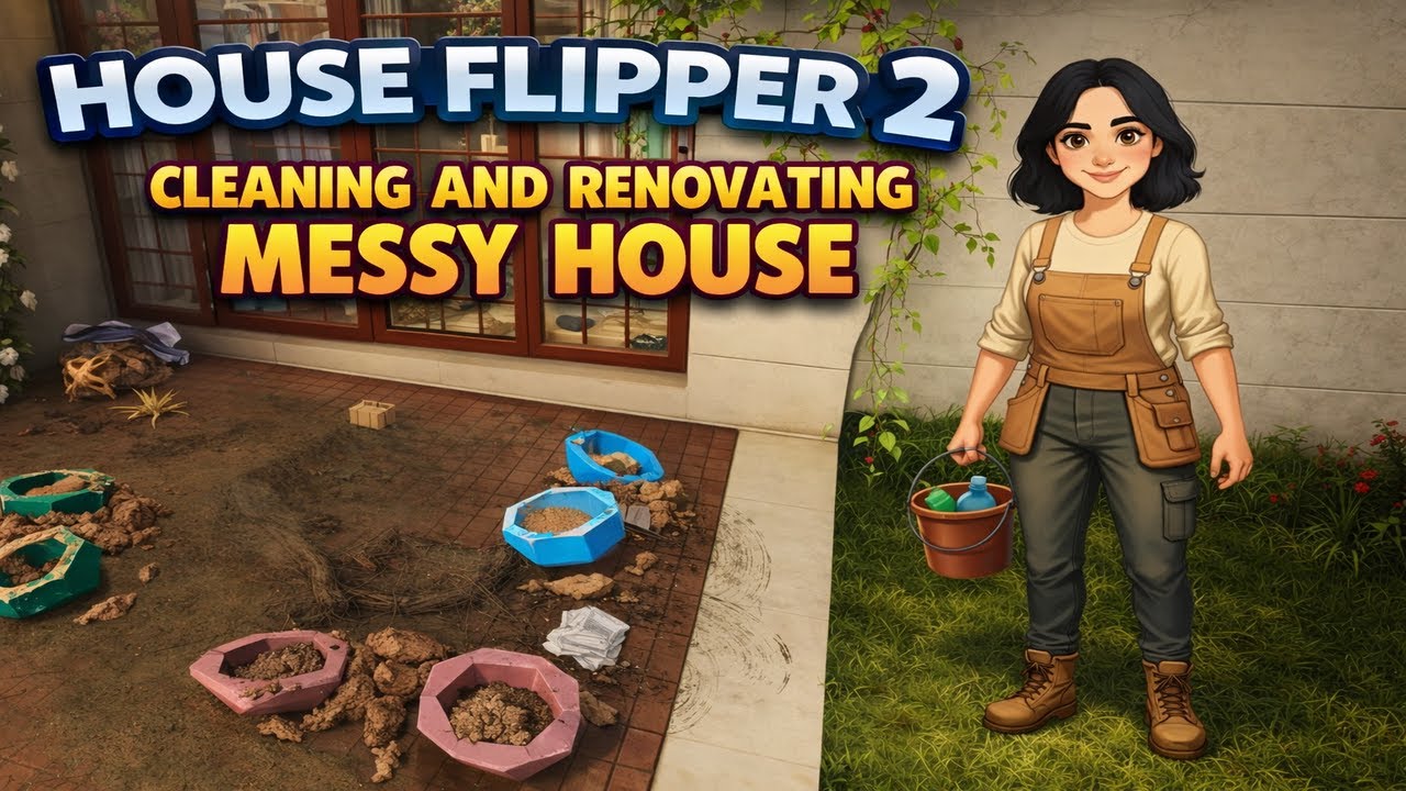 I Cleaned the Dirtiest House in House Flipper 2