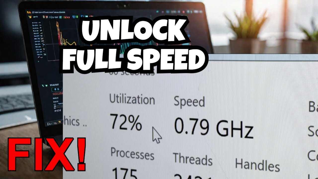 Dell Laptop CPU Stuck at 0.79 GHz Here's the FIX