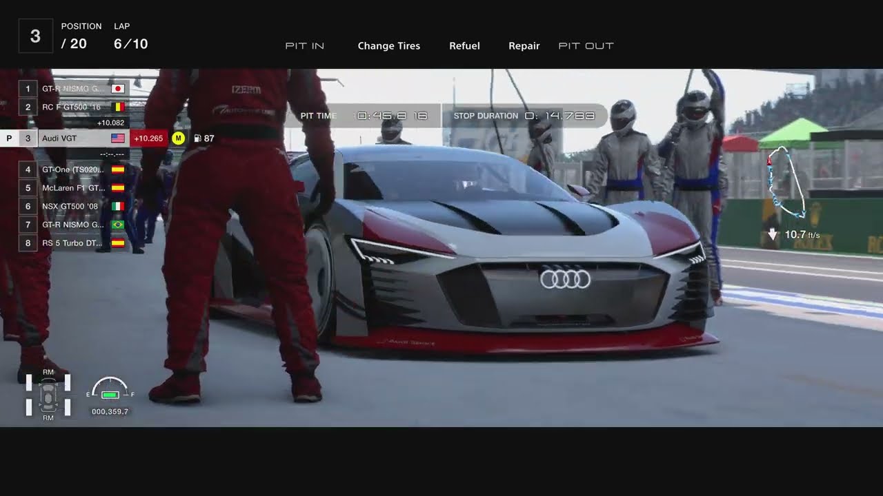 GT7 Weekly challenge race 5 Audi VGT