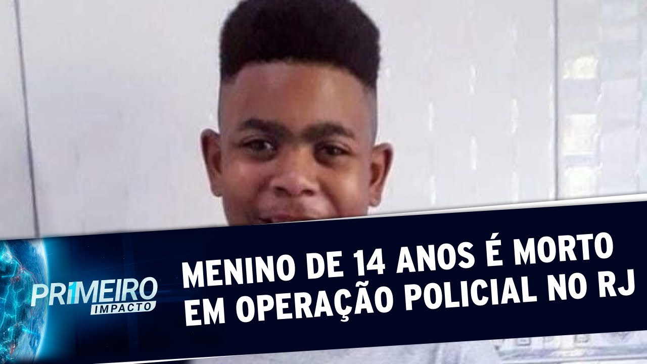 Menino de 14 anos é morto durante operação policial no RJ | Primeiro Impacto (19/05/20)