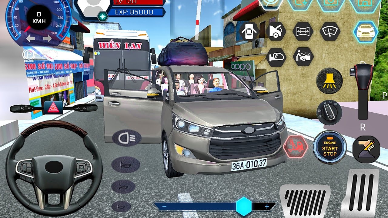 Toyota Innova Heavy Traffic - Car Simulator Vietnam - Car Games Android Gameplay