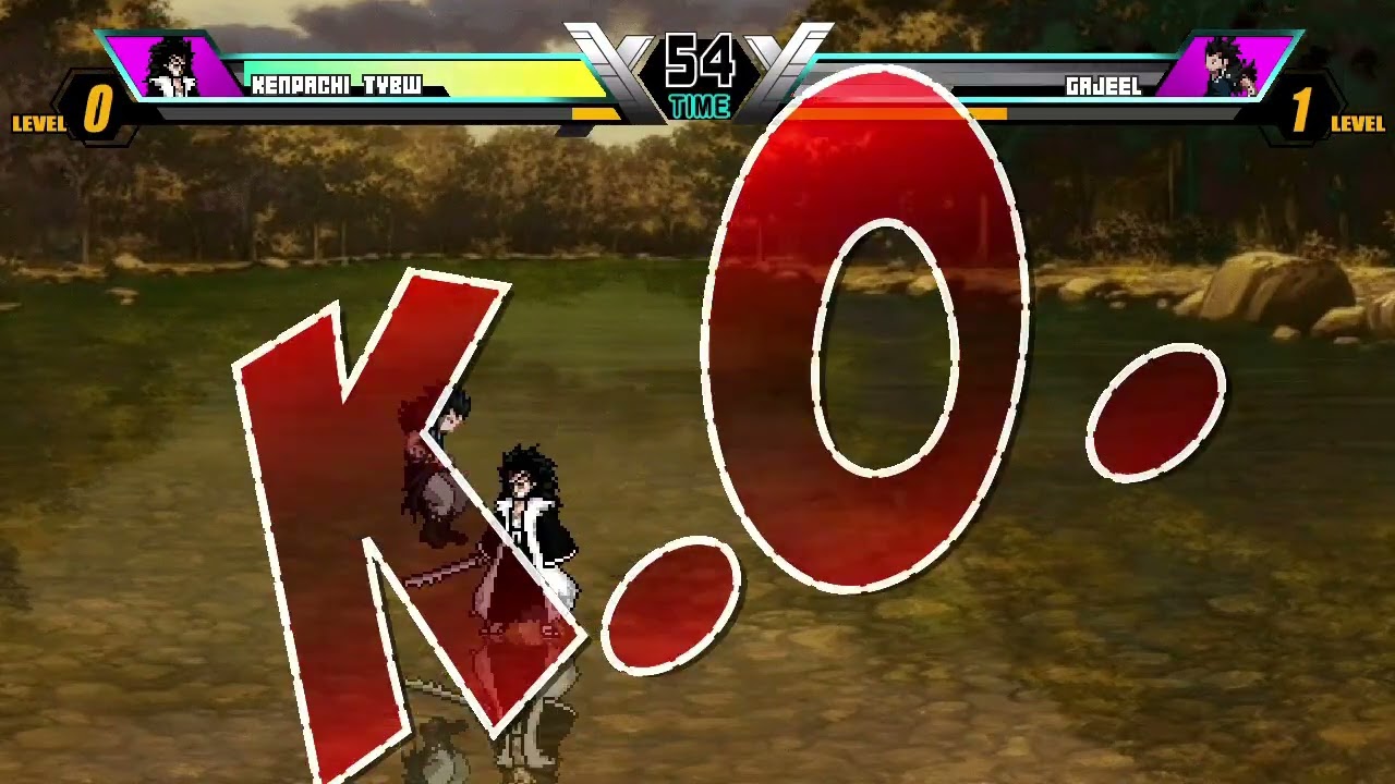 TYBW Kenpachi vs Gajeel