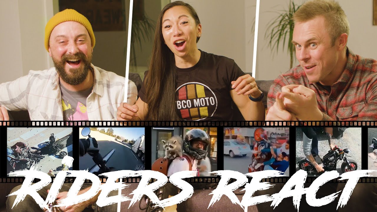 Riders React:  Run over by a semi-truck and lived! Motorcycle Crashes, Accidents and Near Misses!