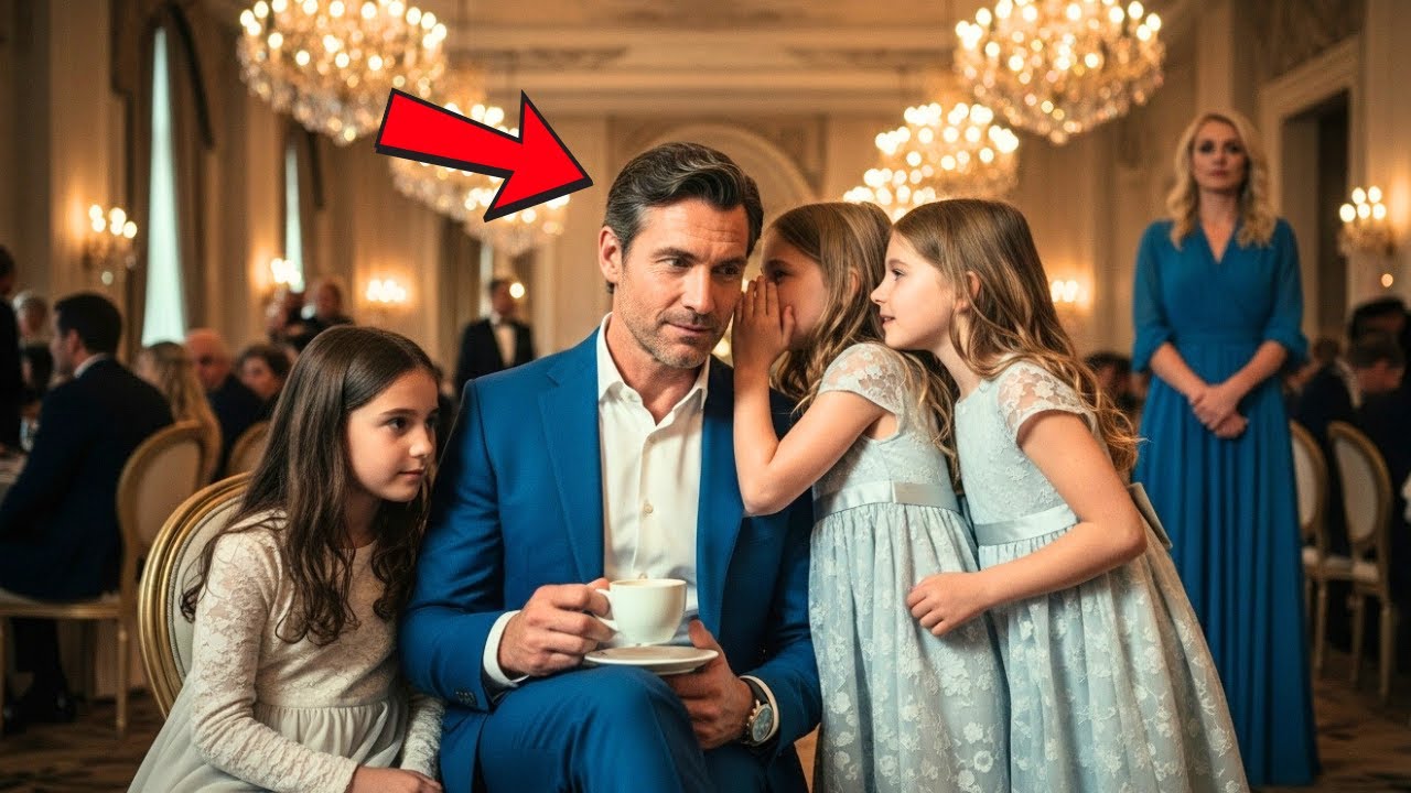 Papà Single a un matrimonio con la figlia, finché le gemelle sussurrano:"Fingi nostro padre".