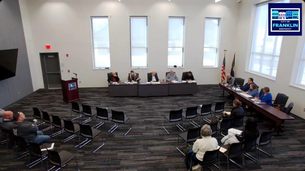 Franklin City Commission Meeting 1-12-26