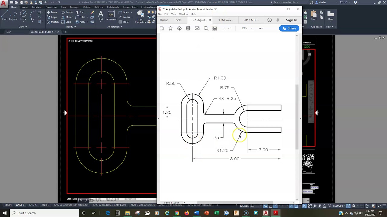 Tutorial 2.1: Adjustable Fork - Part 2