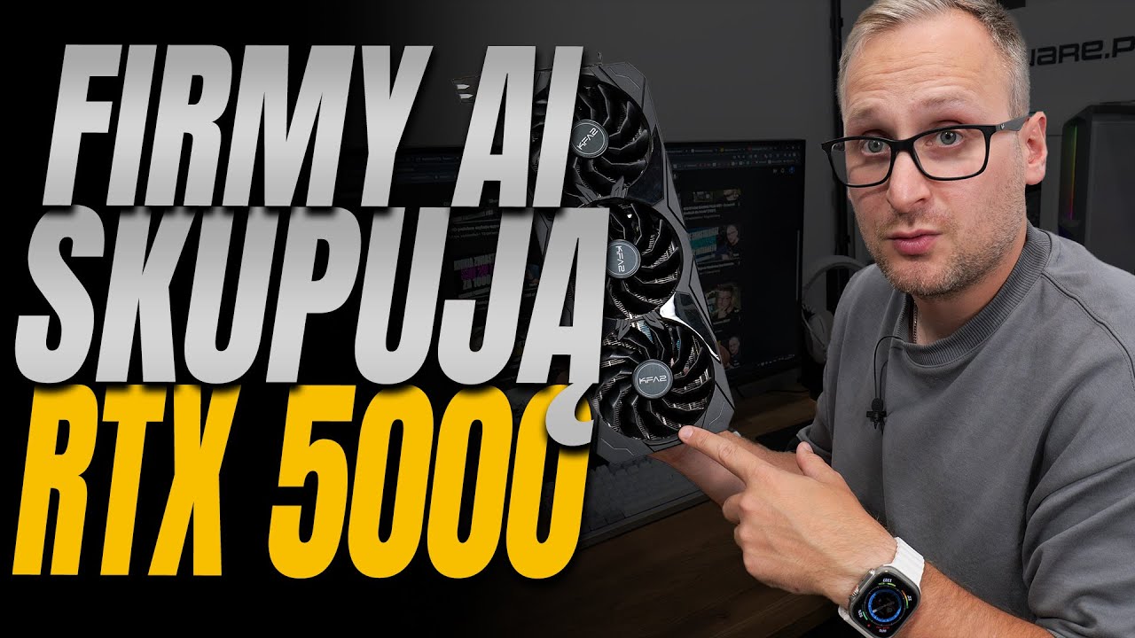 Firmy AI zaczynają skupować RTX 5000