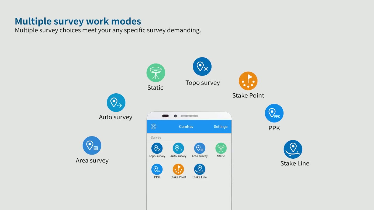 Survey Master &ndash;  Android-based survey software that masters your high precision survey tasks