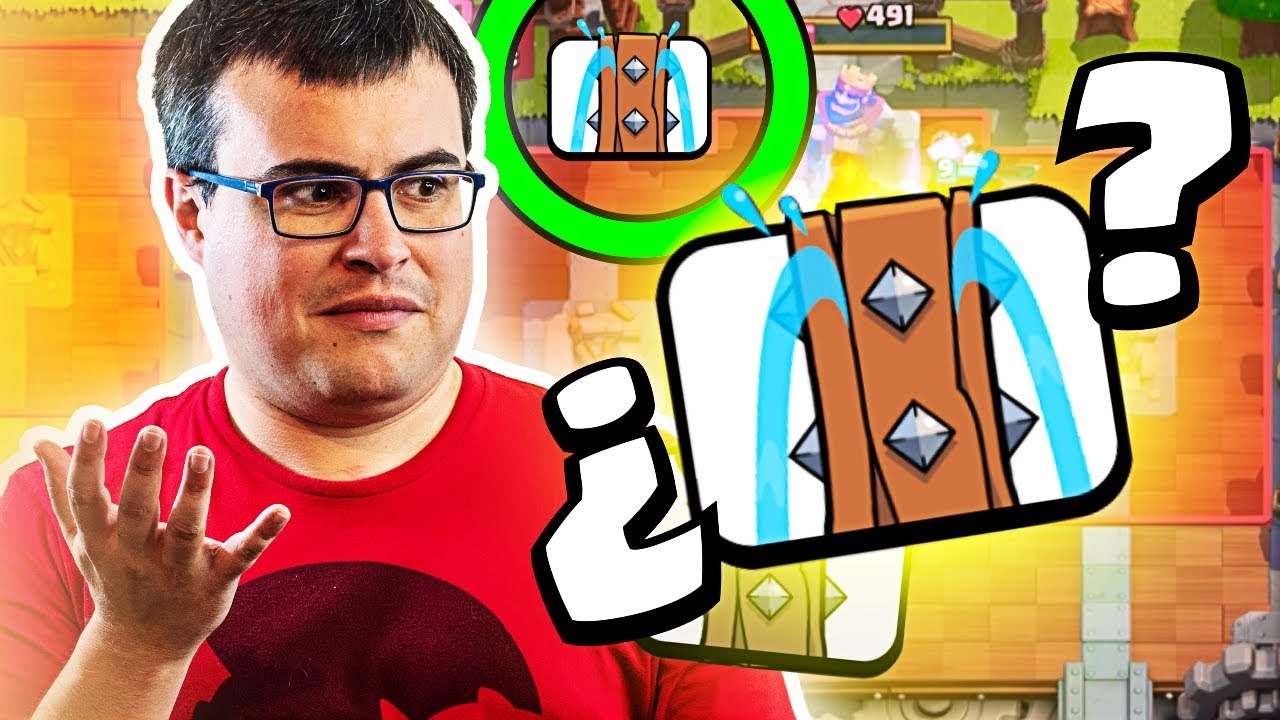 POR QUÉ HAY UN EMOTE DE UN TRONCO LLORANDO??!! | Clash Royale