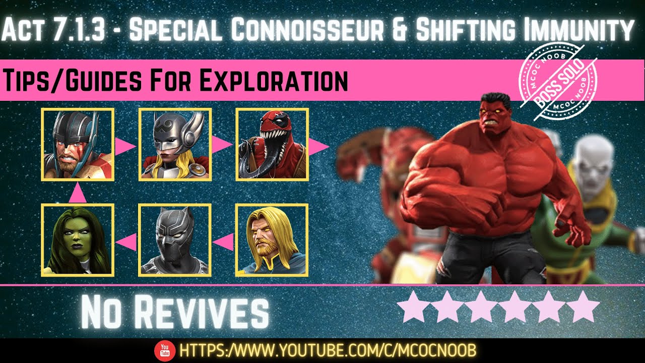 MCOC: Акт 7.1.3 - Особый знаток и меняющийся иммунитет - Советы/Руководство - Никаких возрождений...