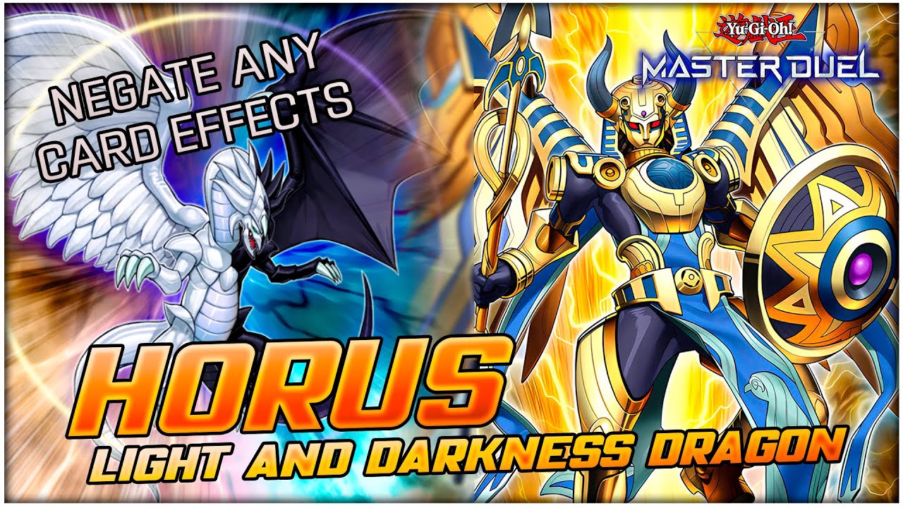 Light and Darkness Dragon Horus Deck! Horus Stun / Negate any Card! [Yu-Gi-Oh! Master Duel]